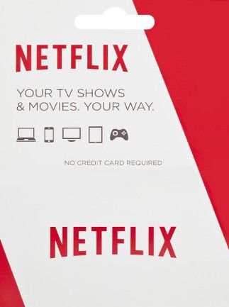 Netflix e-Carte 25$
