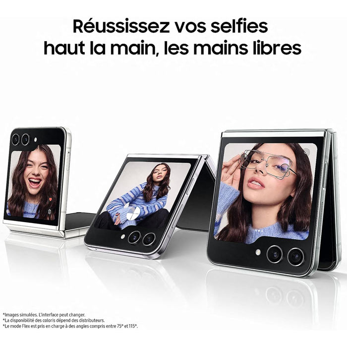 Samsung Galaxy Z Flip5 Creme 256Go Rom, 8Go Ram