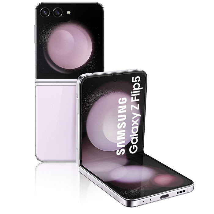 Samsung Galaxy Z Flip5 Lavande 256Go Rom, 8Go Ram