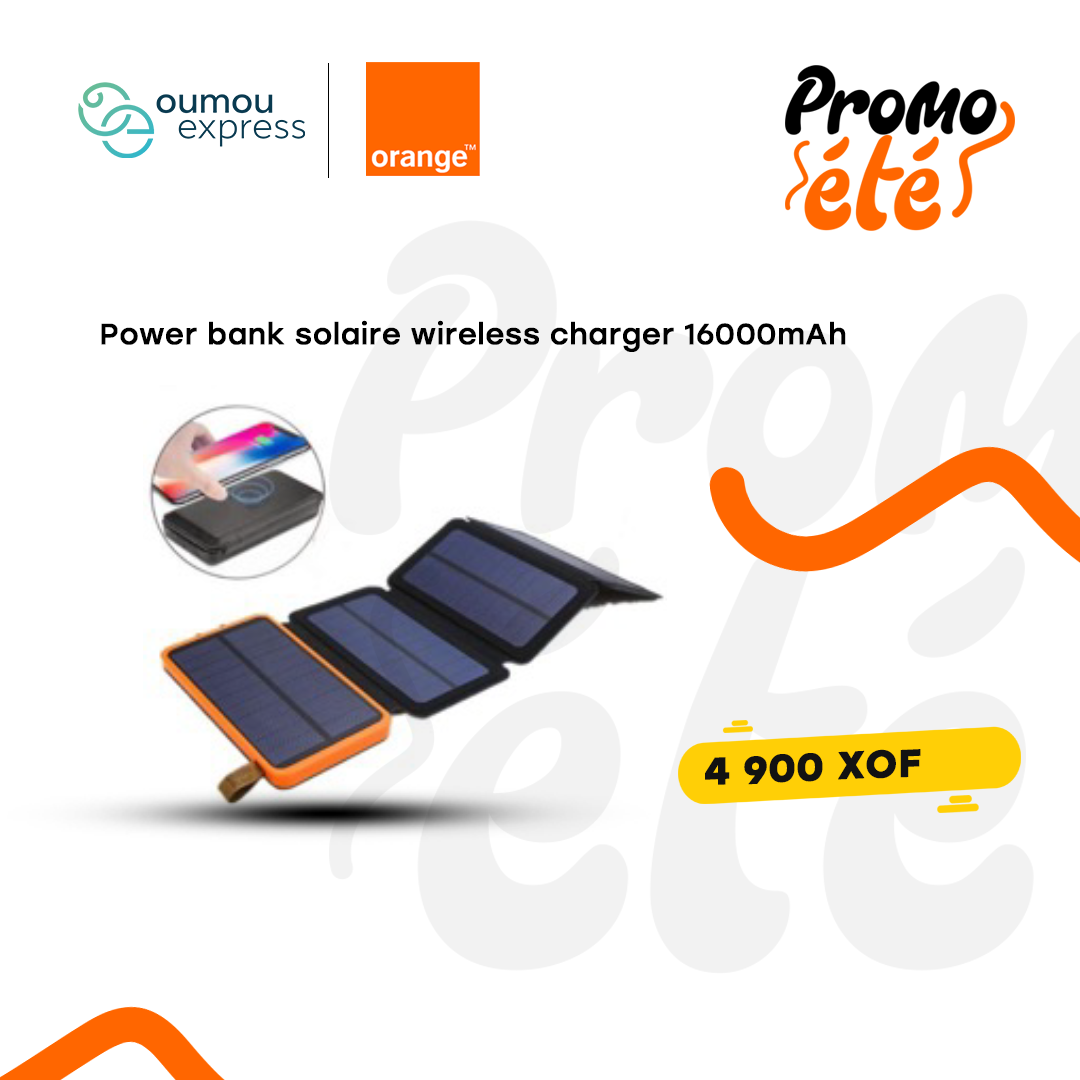 OumouGroup Power bank solaire By OumouGroup