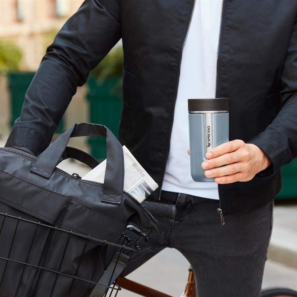 Mug Nomad Travel medium Ocean Blue 400ml by Nespresso