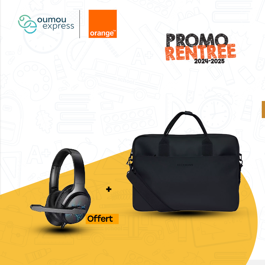 Aucune Sac à dos pour ordinateur portable EBP006 Laptop Bag + casque H213Z offert By OumouGroup