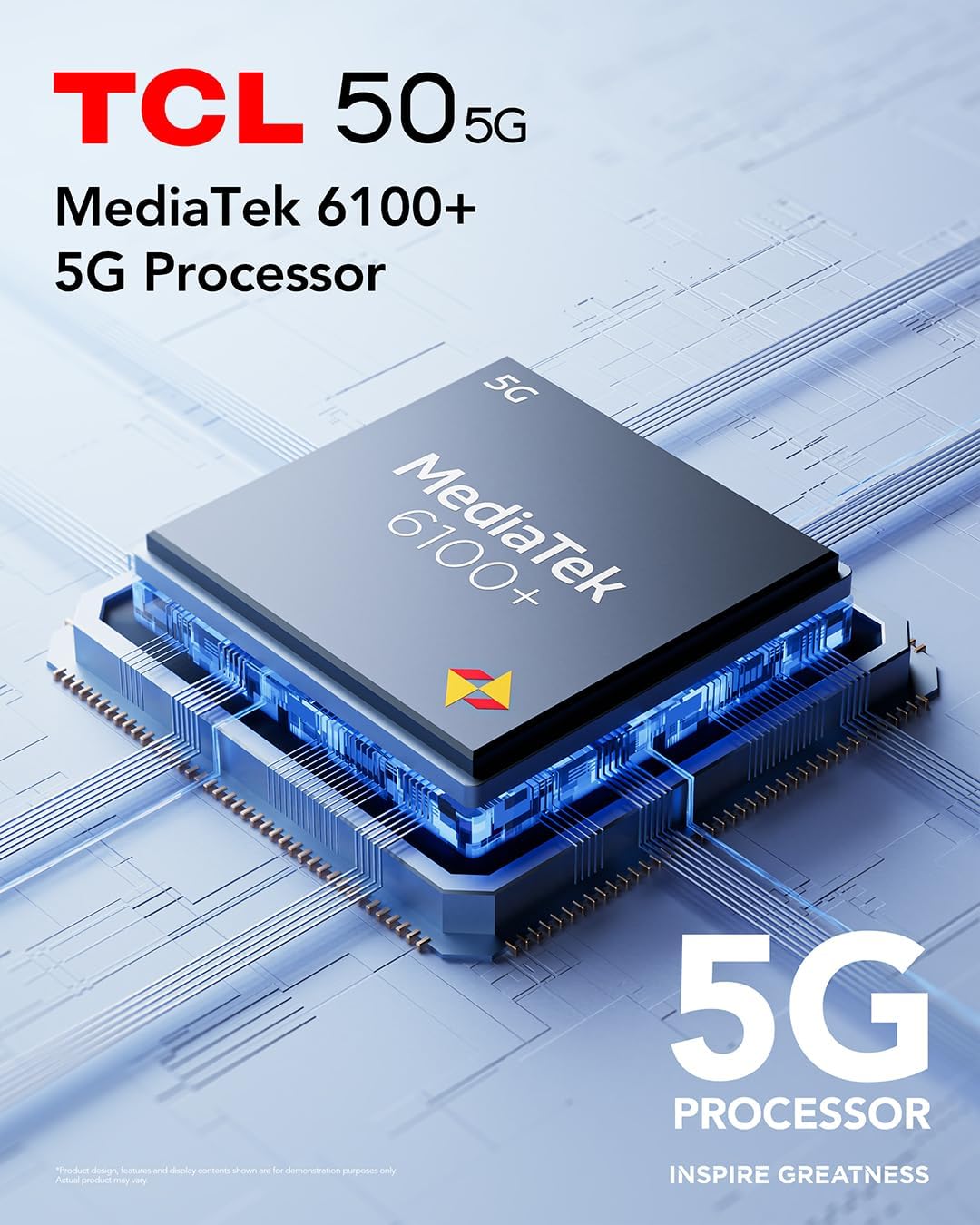 TCL 50 5G Gris 128go