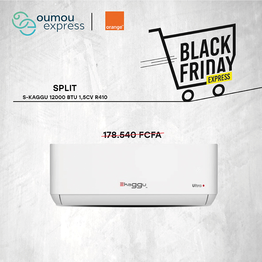 Skaggu Black Friday Split Climatiseurs 1,5CV 12000Btu SKaggu By OumouGroup