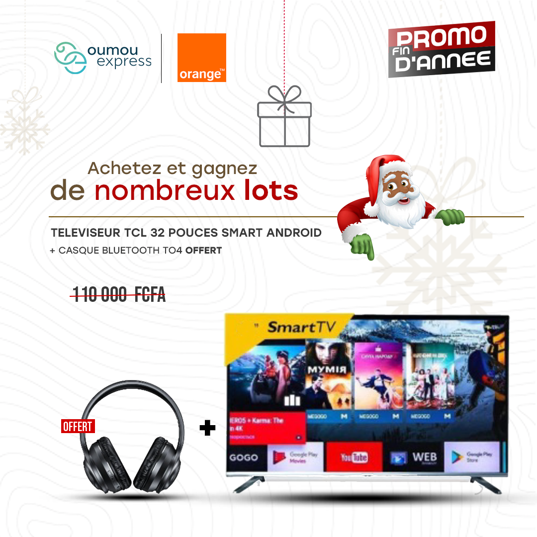 Smart TV Téléviseur TCL 32 pouces By OumouGroup