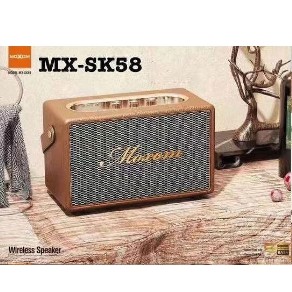 Haut parleur bluetooth sans fil MOXOM SK58 By CAC