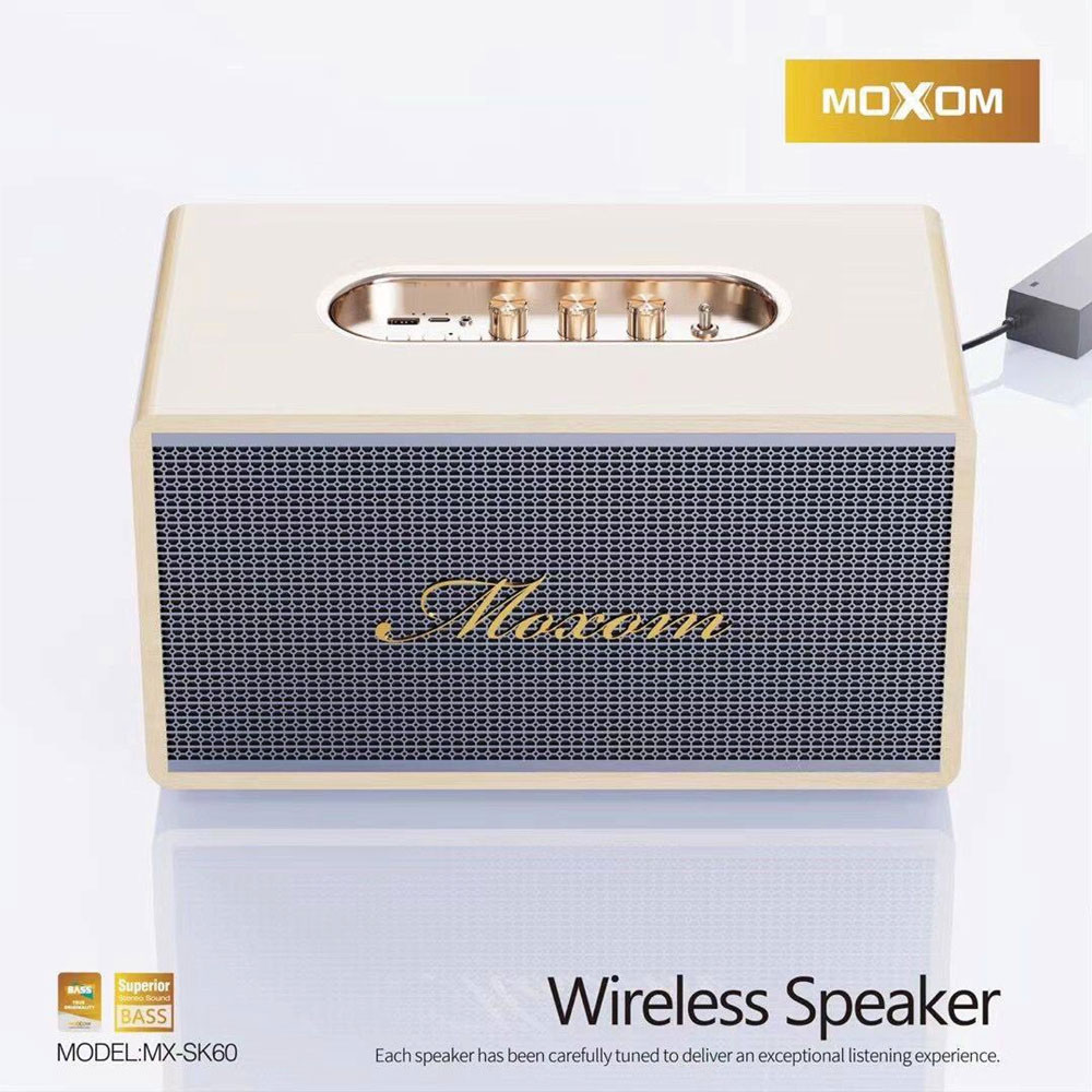 Speaker bluetooth sans fil SK60 MOXOM By CAC