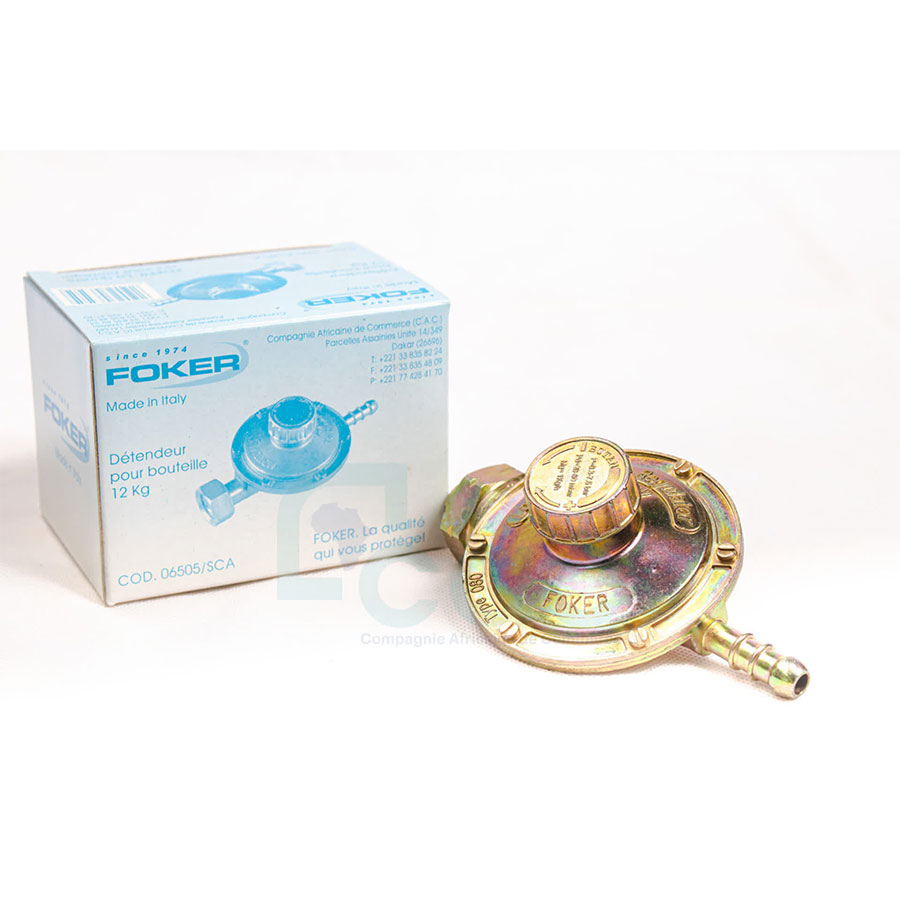 Détendeur à gaz 12kg FOKER By CAC