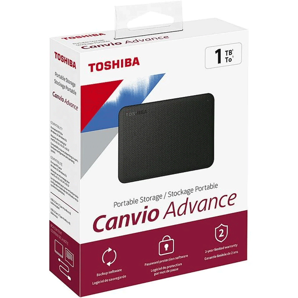 Puma Disque dur externe Toshiba 1To Canvi0 Advance By OumouGroup