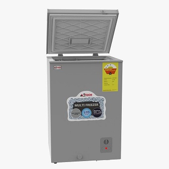 Congélateur Astech Horizontal 160L CH160IG Gris By Digital Stores