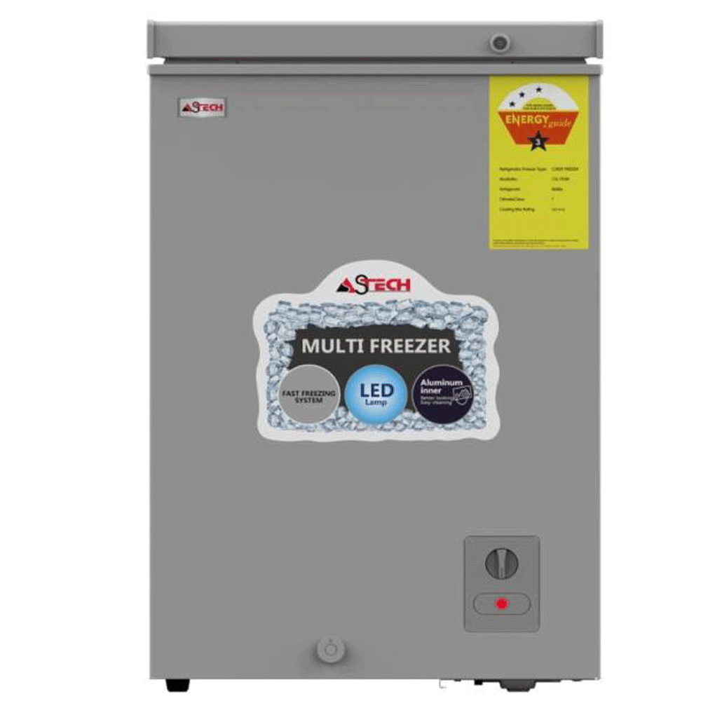 Congélateur Astech Horizontal 160L CH160IG Gris By Digital Stores