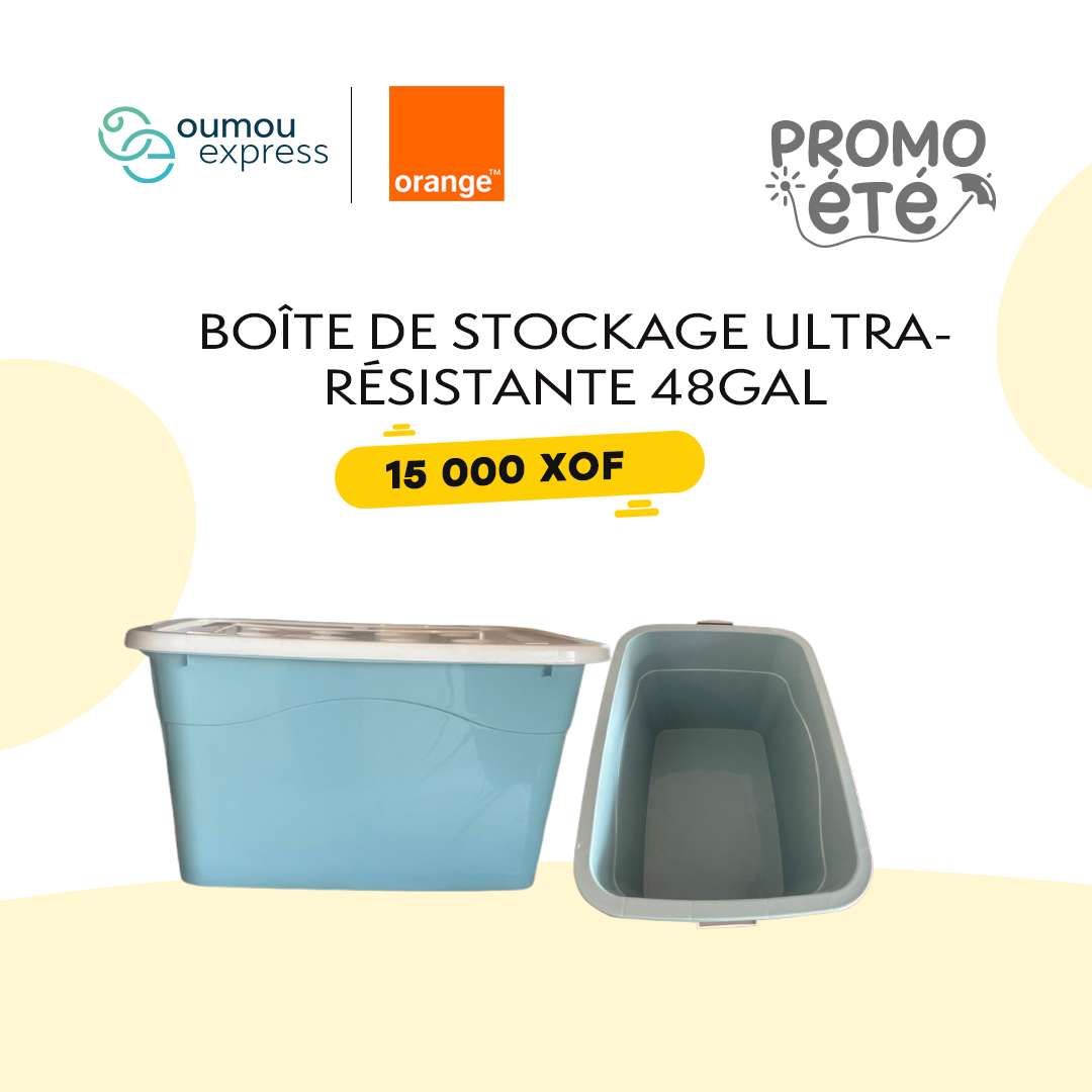 Aucune Boîte de stockage ultra-résistante 48GAL by OumouGroup