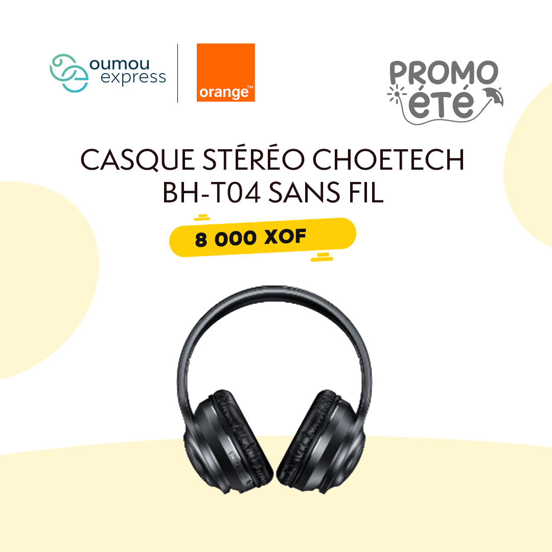Choetech Casque stéréo sans fil Choetech BH-T04 By OumouGroup