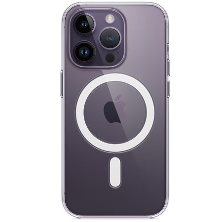 Apple Coque hybride iPhone 14Plus transparente Magsafe
