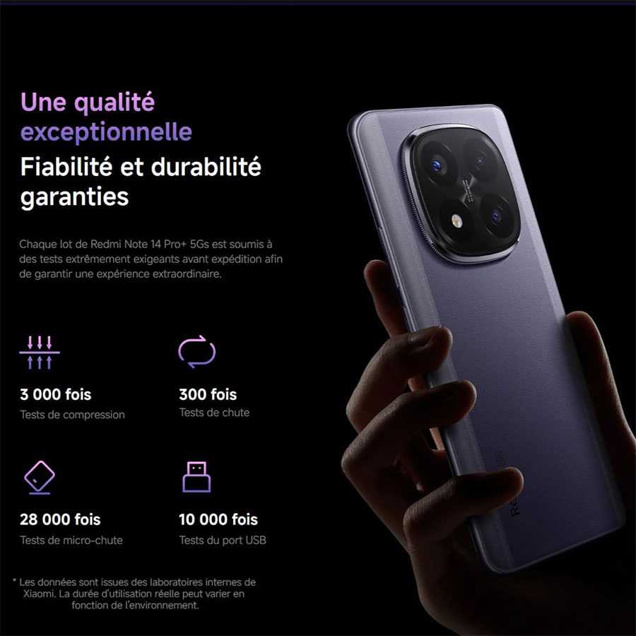 Redmi Note 14 Pro+ Bleu 5G 512Go