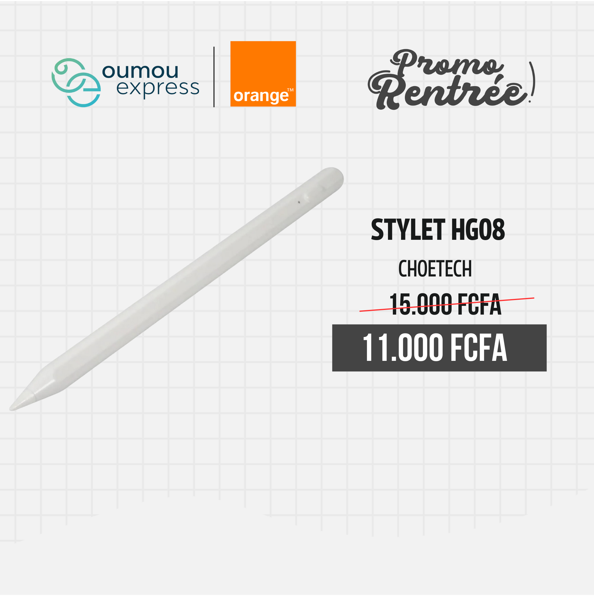 Choetech Stylet HG08 pour iPad by OumouGroup