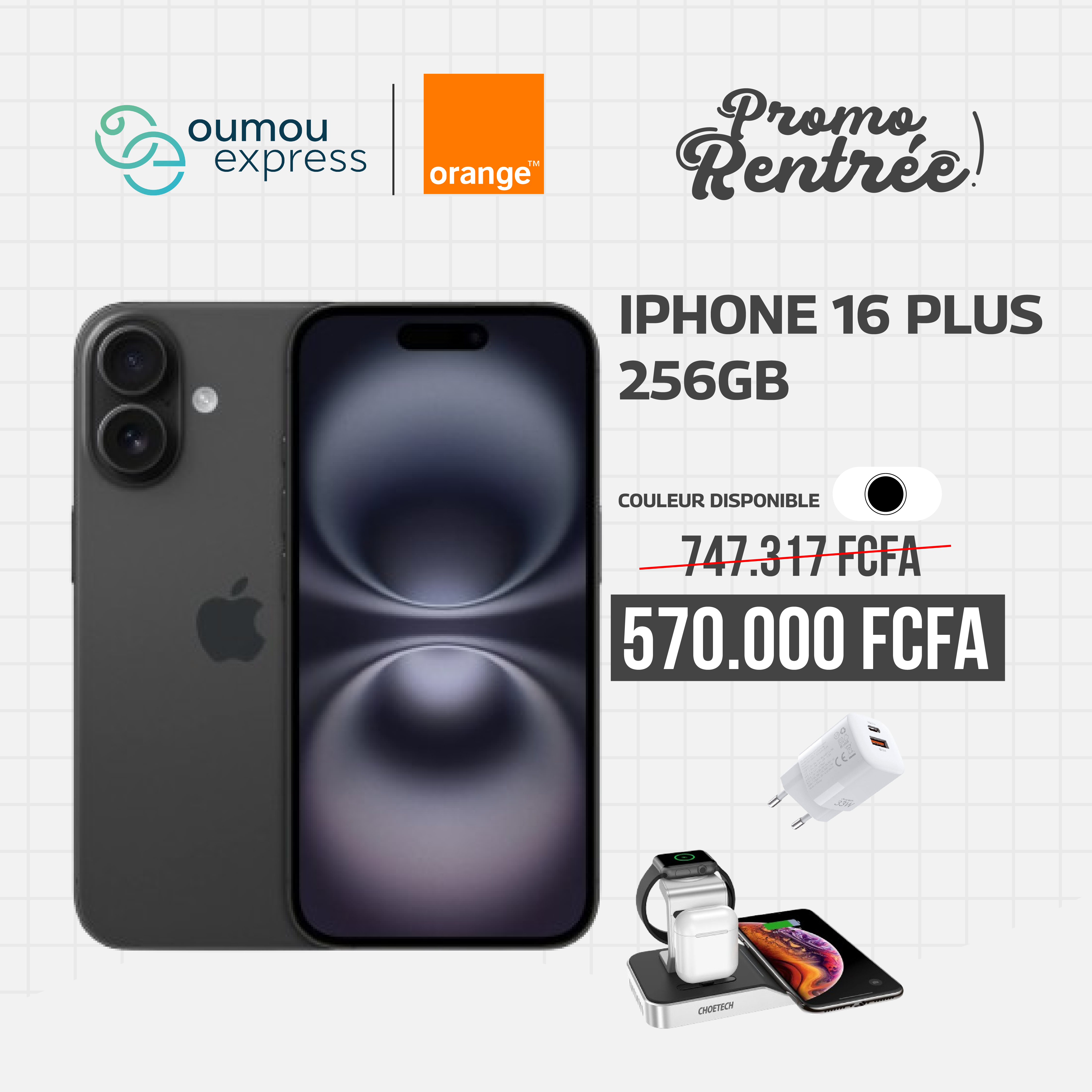 Apple iPhone 16 Plus by OumouGroup