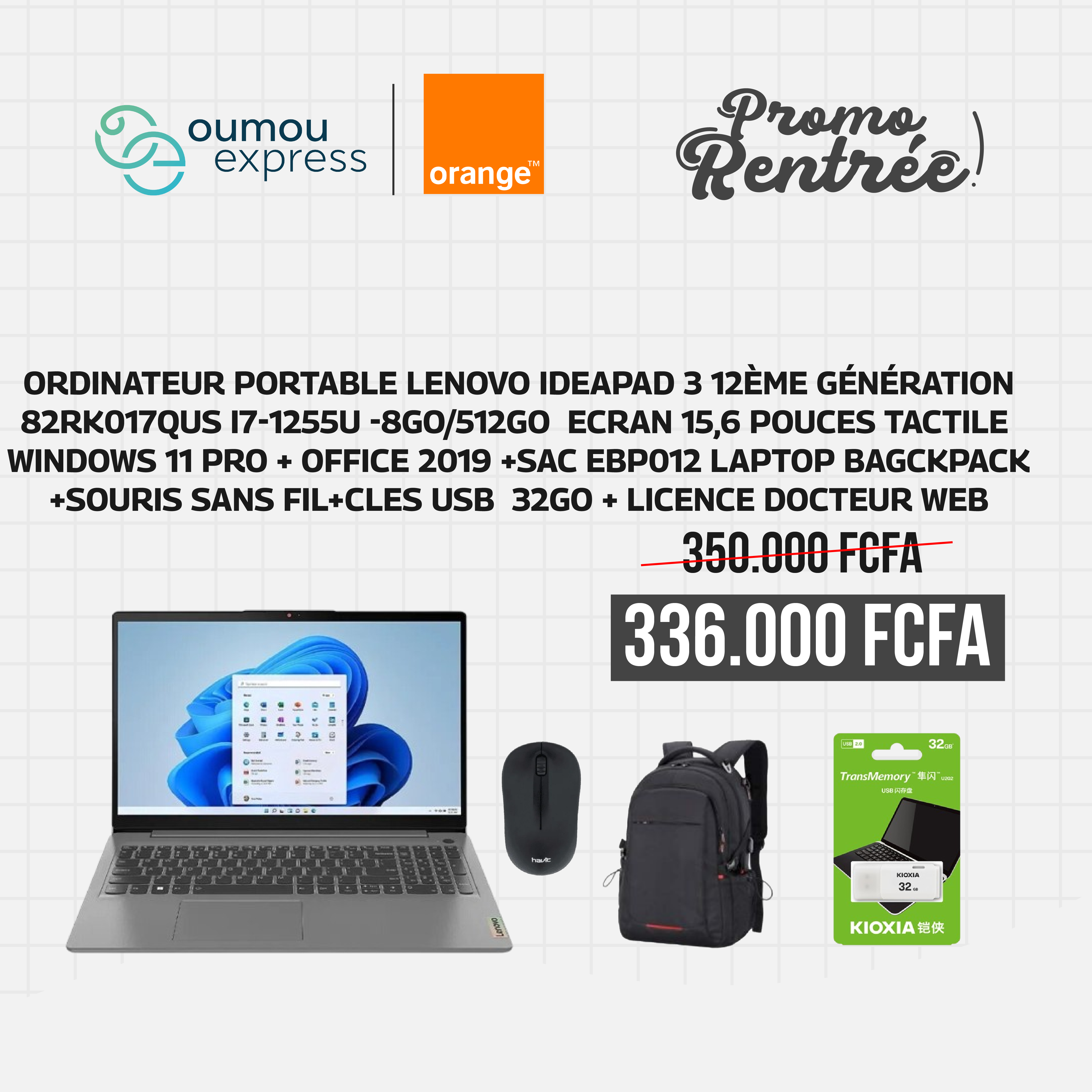 ordinateur-portable-lenovo-ideapad-3-12ème-génération