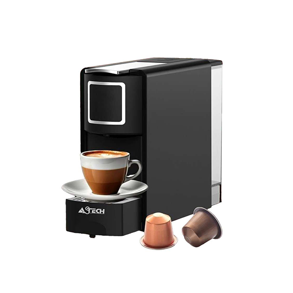 machine à café astech noir by digital store