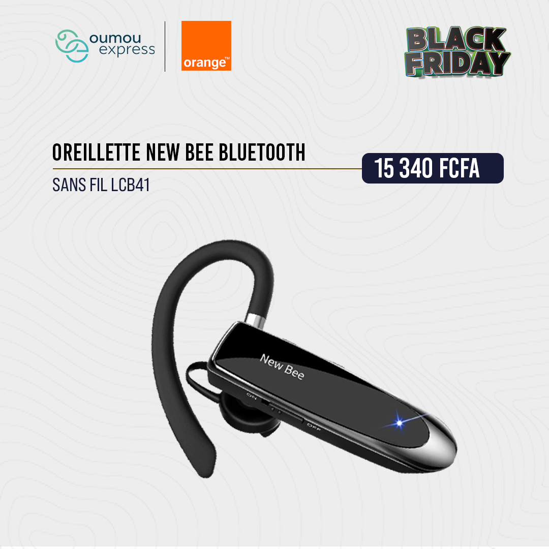 Oreillette new bee bluetooth Casque sans fil By OumouGroup