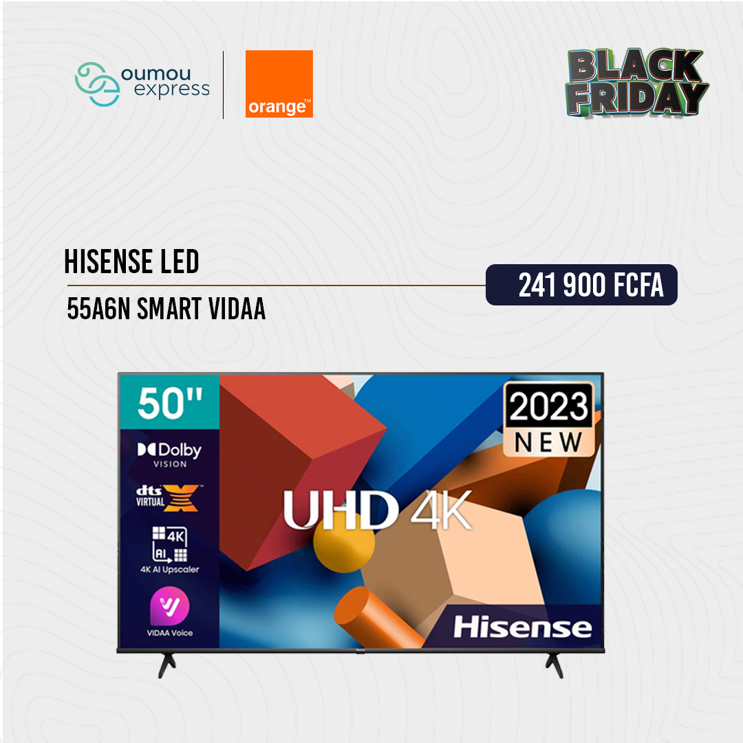 smart-tv-téléviseur-hisense-led-50"-uhd-4k-by-oumougroup