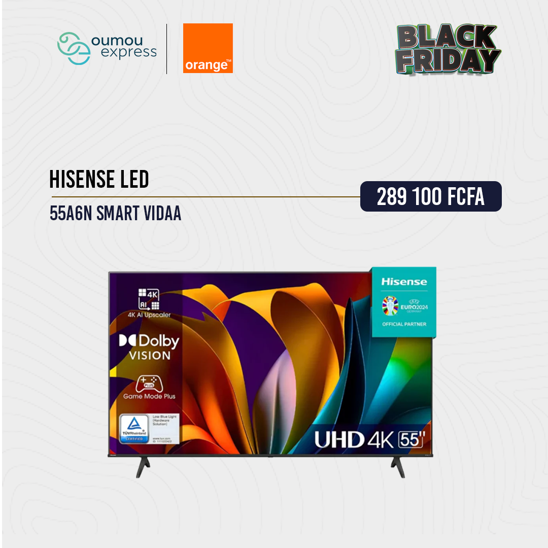 Hisense Smart TV Téléviseur Hisense LED 55" by OumouGroup