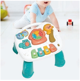 Table d'apprentissage éducative Jouets musicaux pour bébés Lumières et sons musicaux By CAC