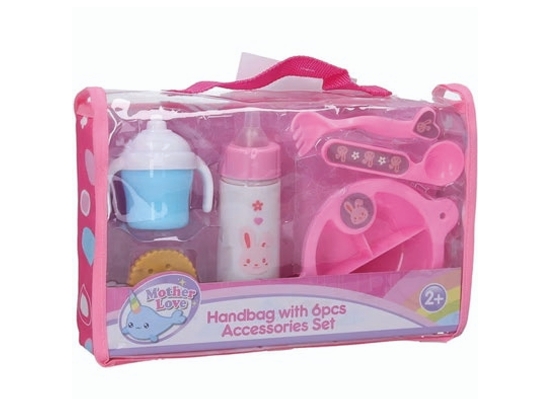 CAC ACCESSSOIRES POUR POUPEE (6PCS) 