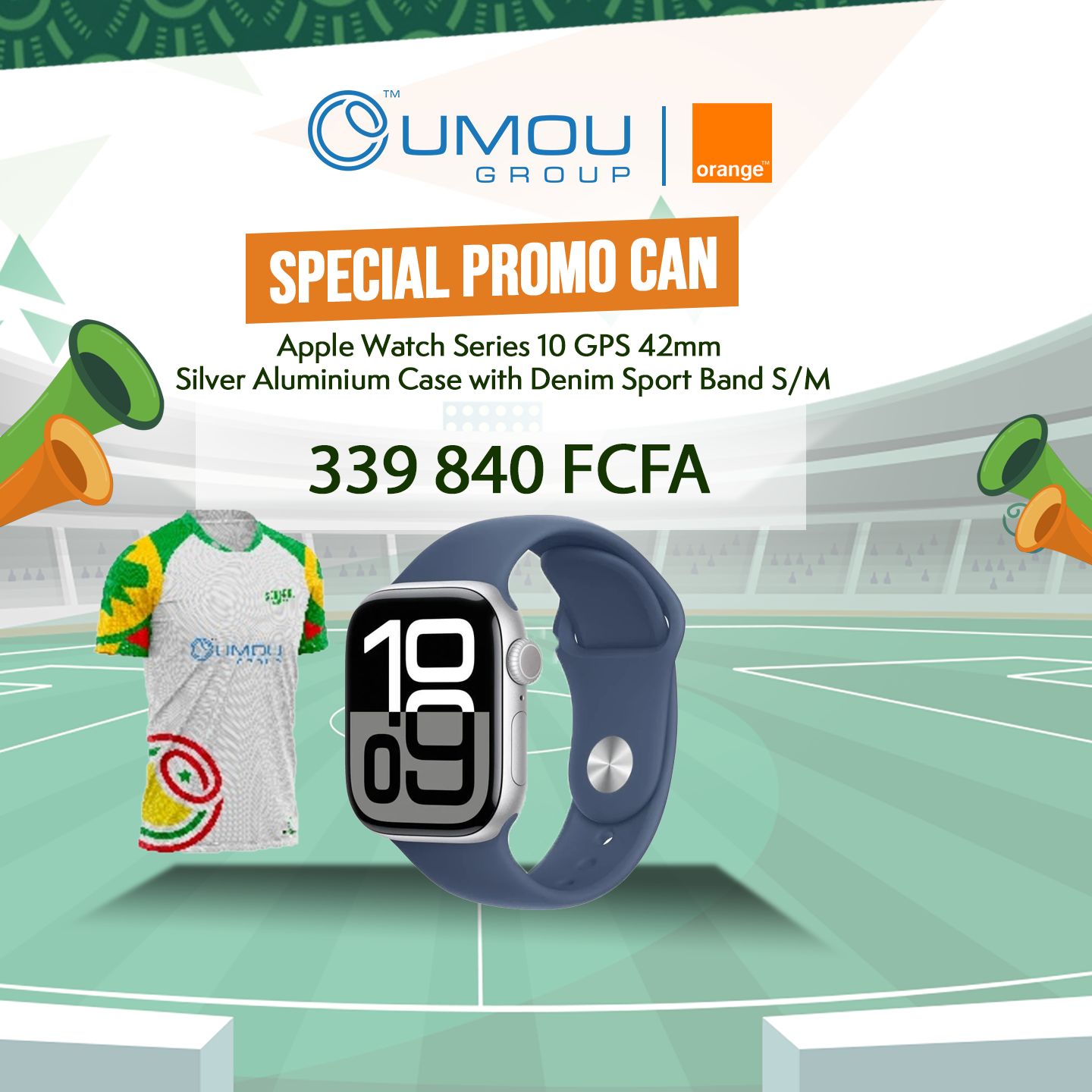 Montre connectée Apple watch Series 10 42mm Silver