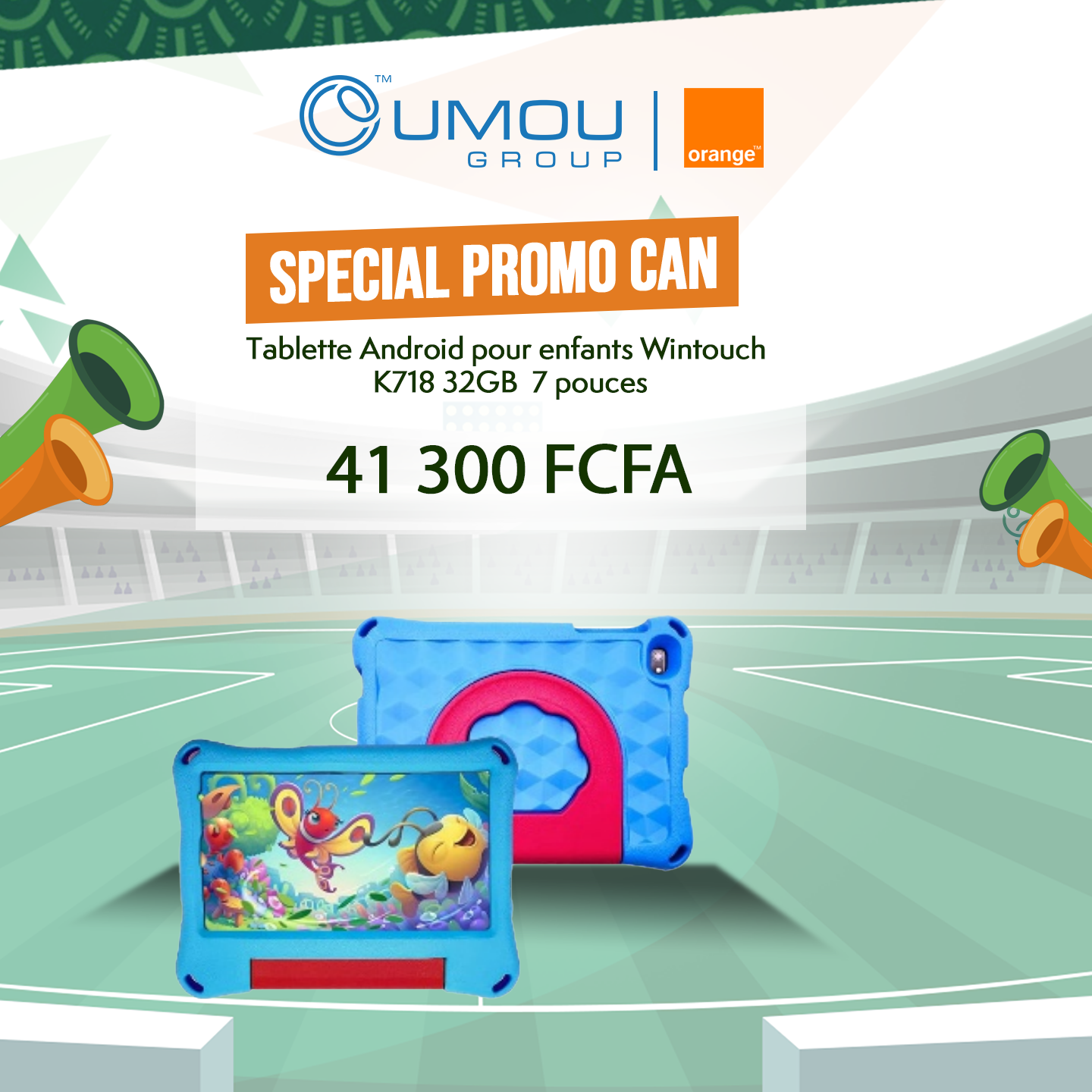 Tablette Android pour enfants Wintouch K718 32GB by oumouGroup