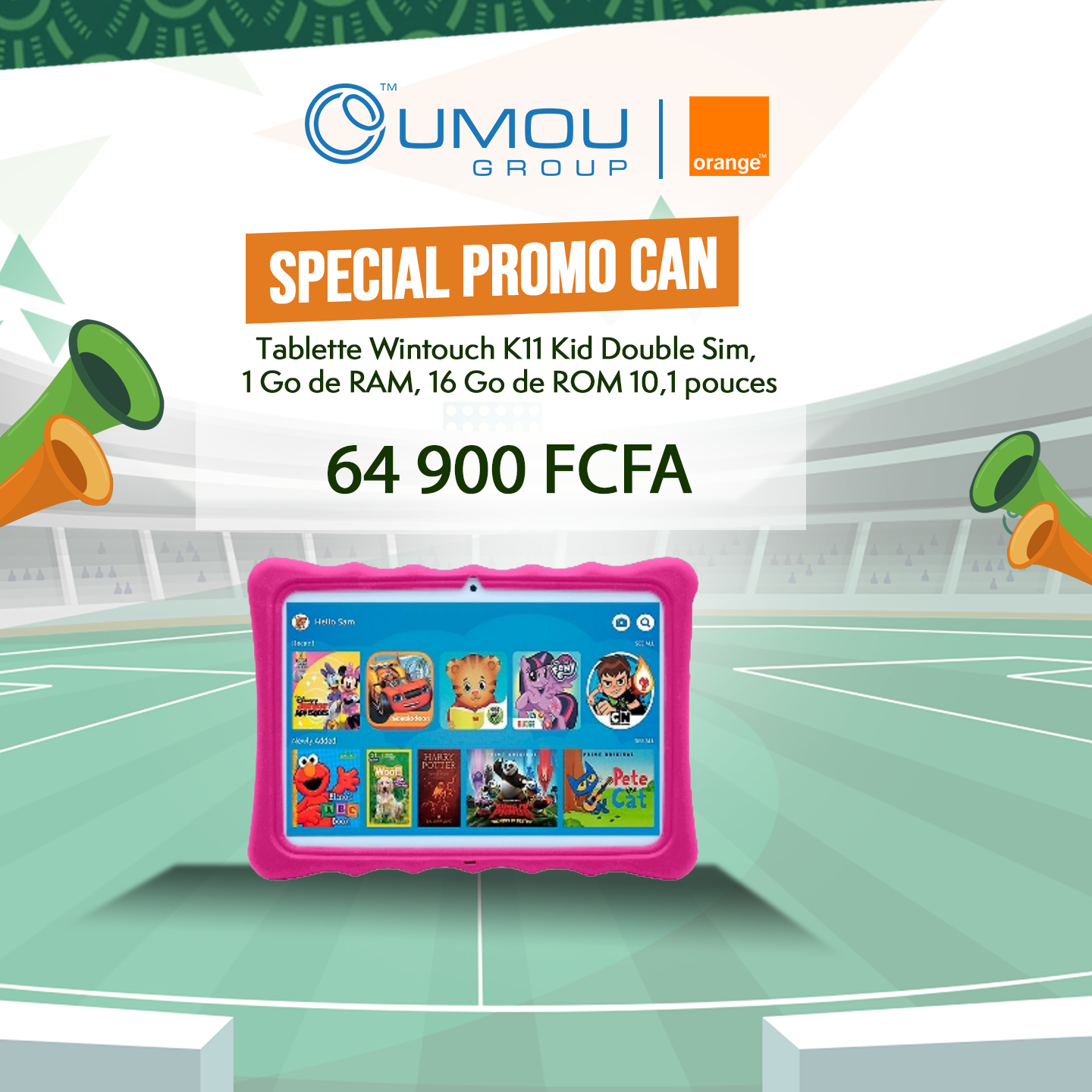 OumouGroup Tablette Wintouch K11 Kid 