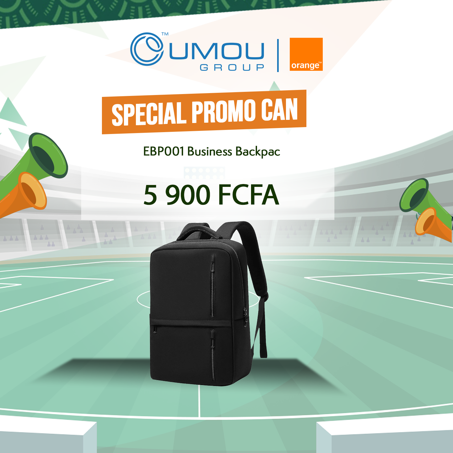 Laptop Backpack EBP001 Business By Oumougroup