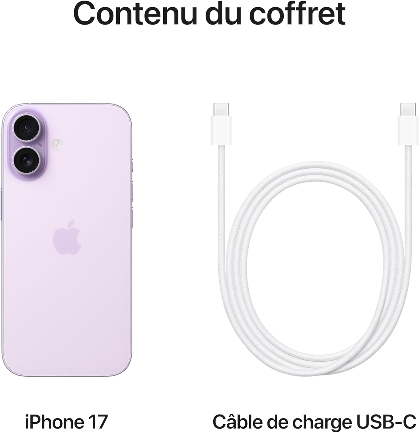 iPhone 17 Mauve clair 256Go
