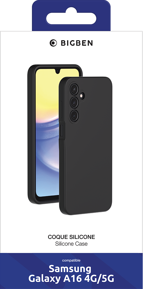Coque Etui Galaxy A16 Silicone Noir