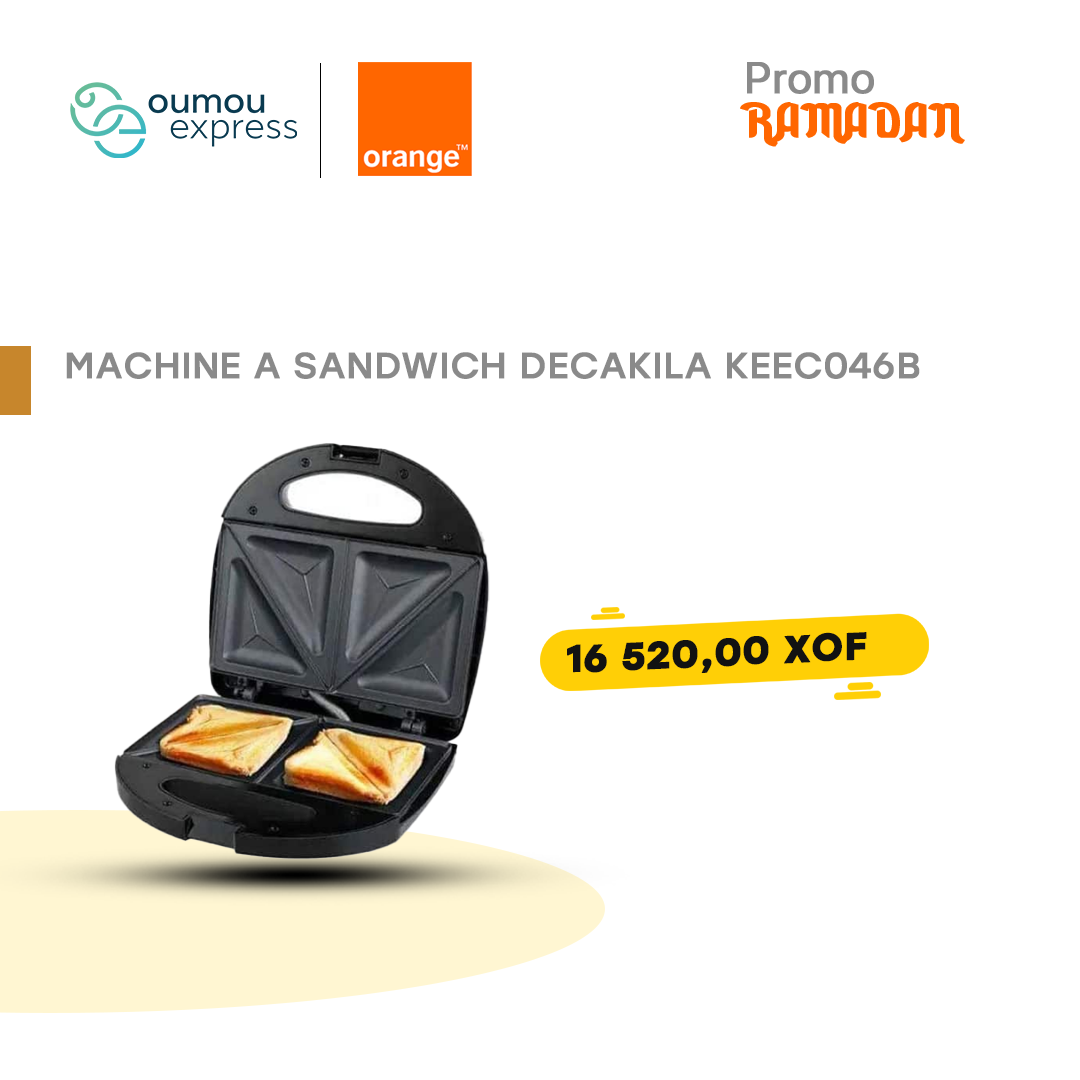 Decakila Machine a sandwich Décakila KEEC046B by oumougroup