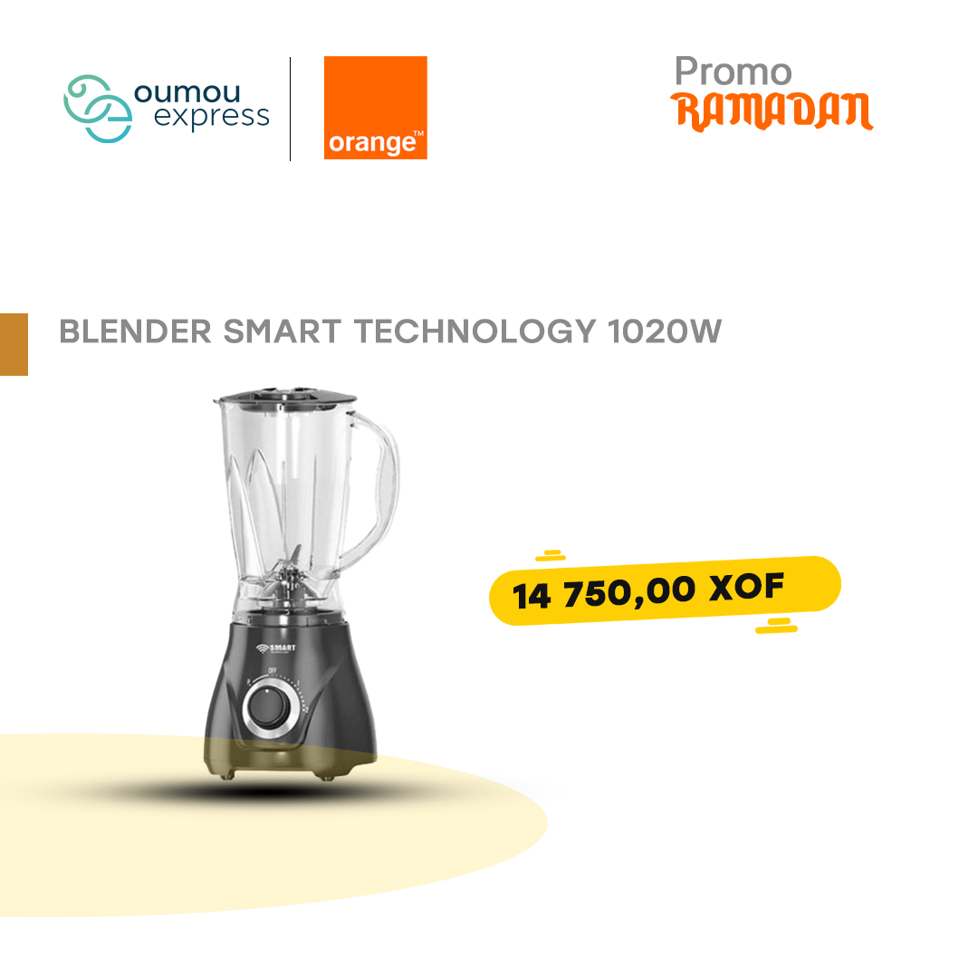  Blender smart technology 1020w noir By oumogroup