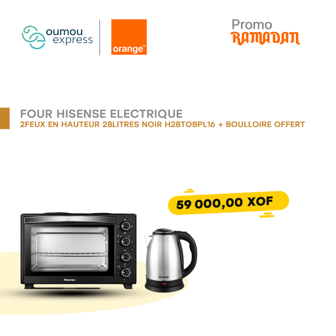 OumouGroup Four hisense electrique+ bouilloire offert