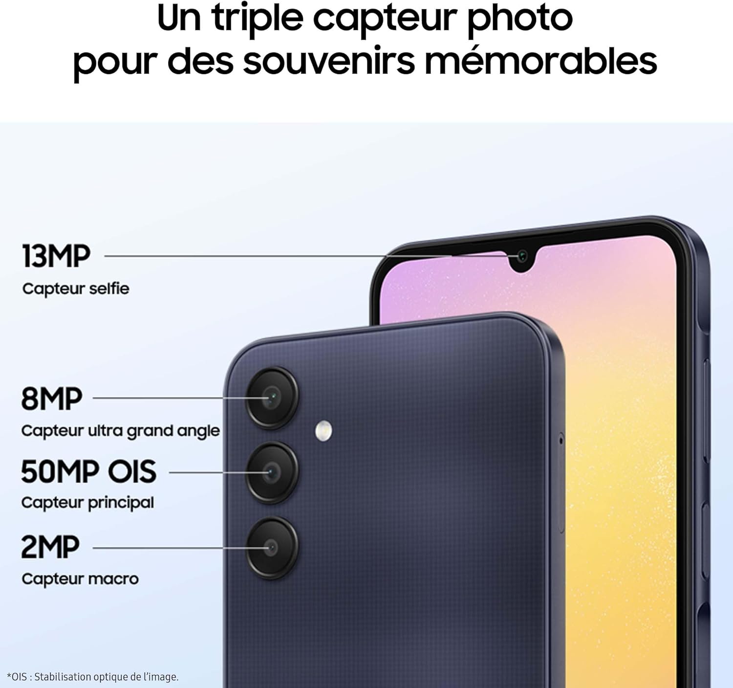 Samsung Galaxy A25 Jaune 128Go