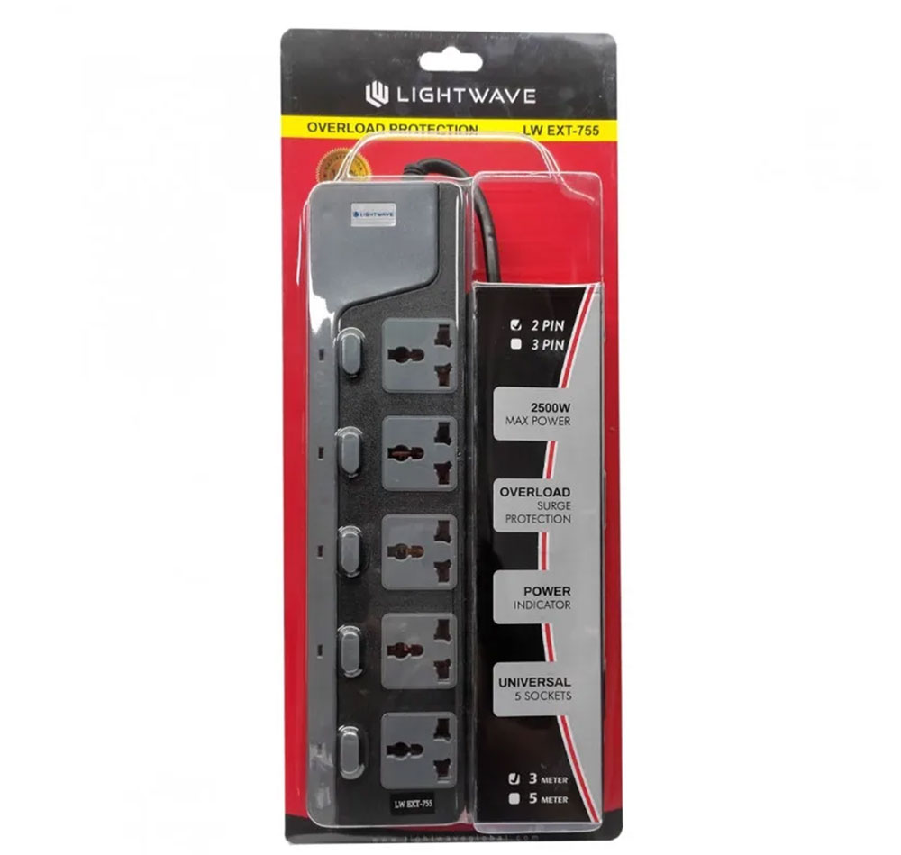 Multiprise 755 2P 3M By Digital Stores