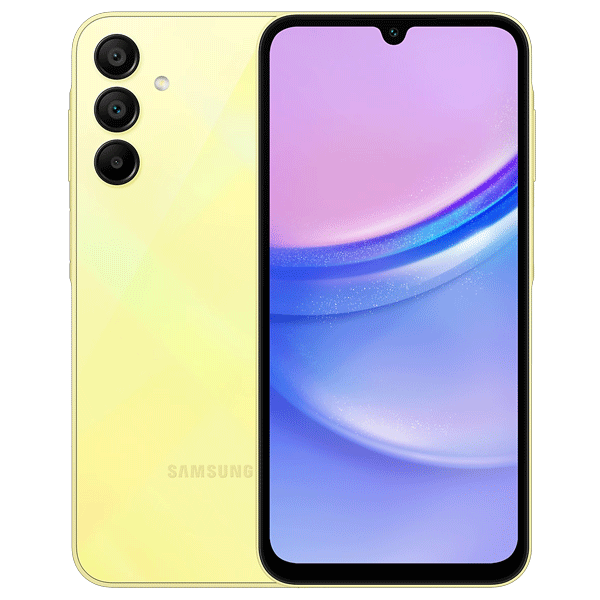 Samsung Galaxy A15 5G Jaune 128go