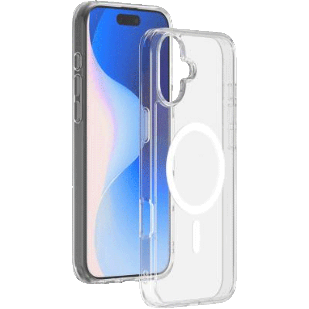 Coque Renforcée iPhone 16 Plus Silicone Compatible MagSafe Transparent