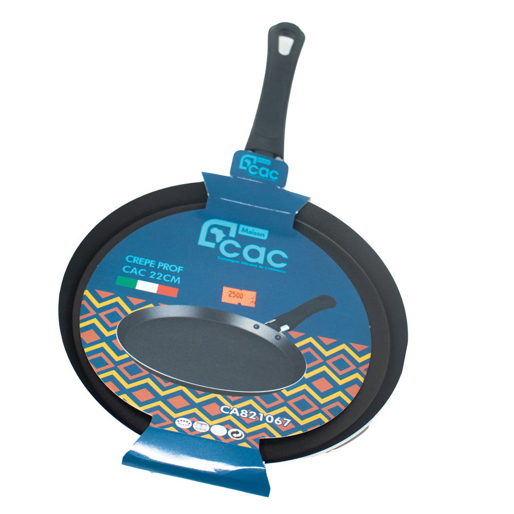 Poêle à crêpe PROF anti-adhésive 22cm by CAC