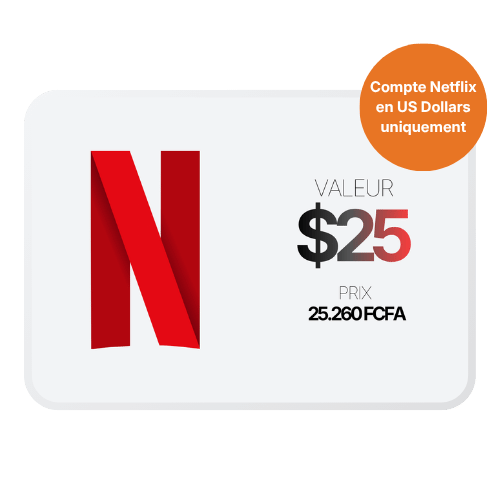 Netflix Netflix 25$