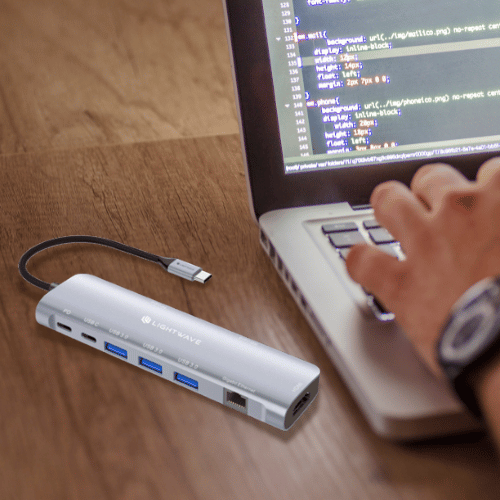 Adaptateur Lightwave HDMI 4K TYPE C