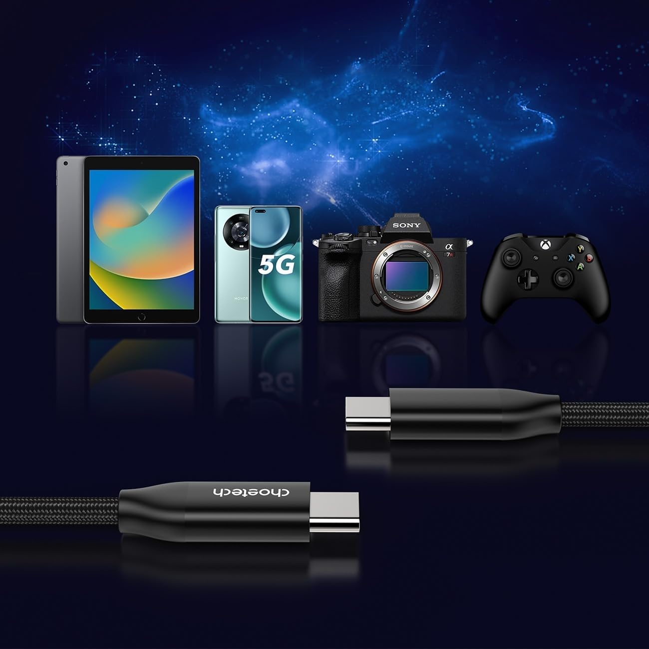 Câble USB-C 2m XCC-1036 By OumouGroup
