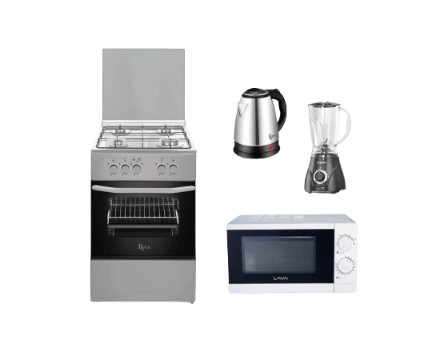 Cuisinière 4 Feux avec Micro-ondes Offerts by OumouGroup
