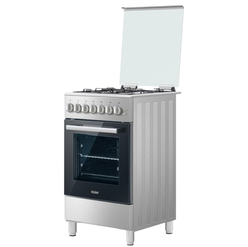 Cuisinière Mixte 3 Gaz + 1 Électrique 60x60 HCR2031EGSB Couleur Grise by Office Choice
