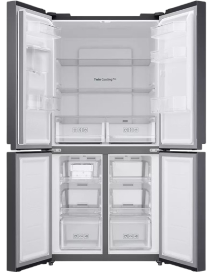 Réfrigérateur Multi-portes 488L Noir Mat RF48A401EB4 avec Distributeur d'eau by Office Choice