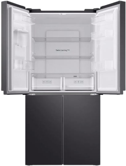 Réfrigérateur Multi-portes 488L Noir Mat RF48A401EB4 avec Distributeur d'eau by Office Choice