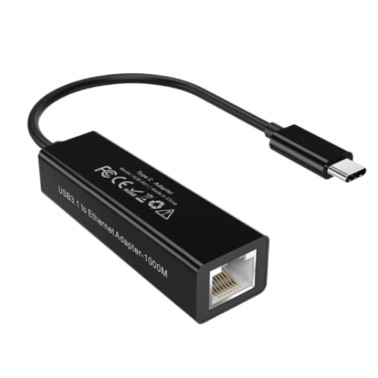 Choetech Adaptateur USB-C vers Ethernet Gigabit RJ45 by Oumou Group